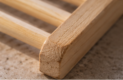 Jabonera Madera Natural